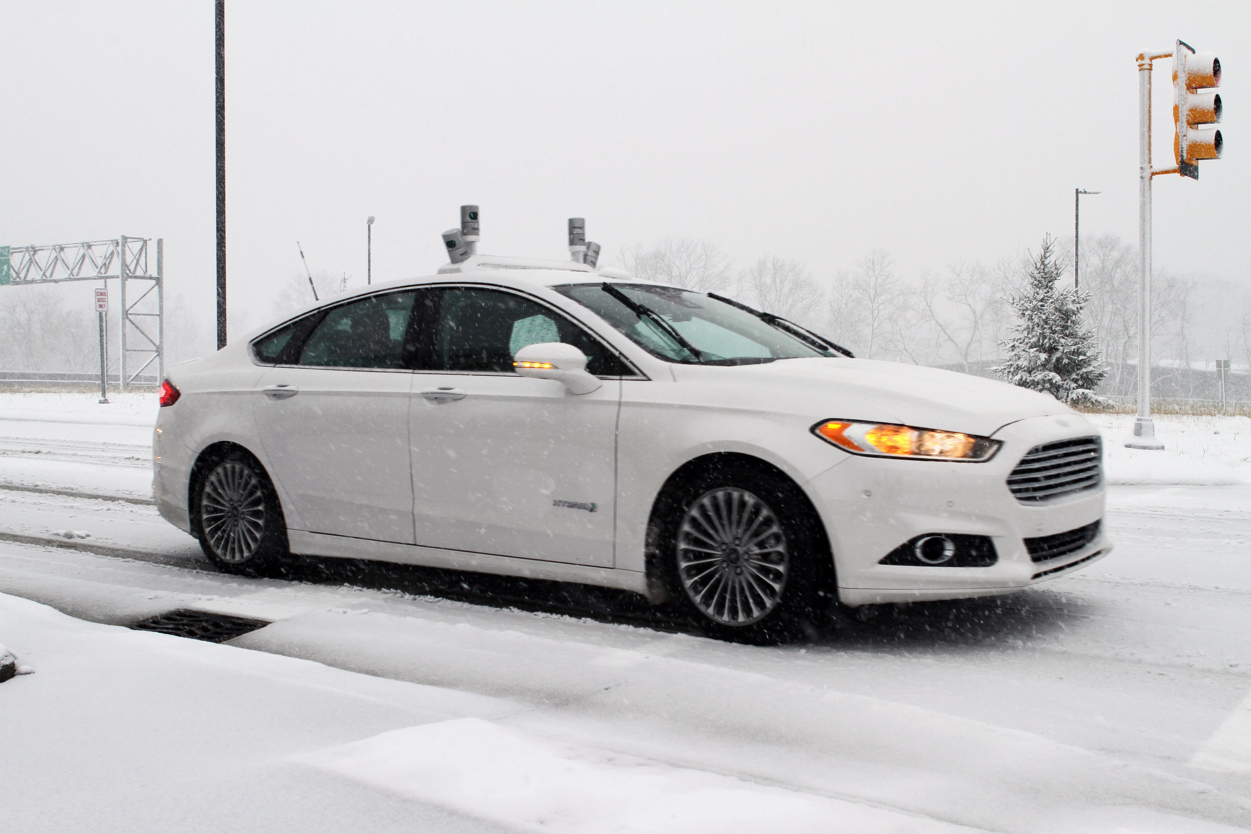 ford snow self-driving