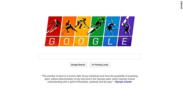 Google's Sochi Olympics doodle 