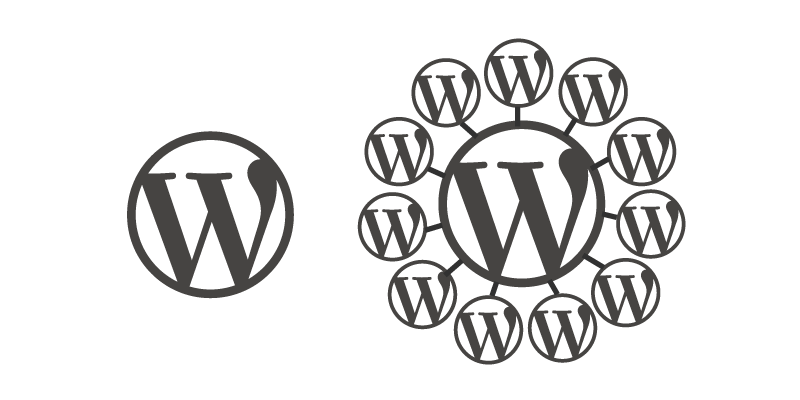 WordPress Multisite Graphic