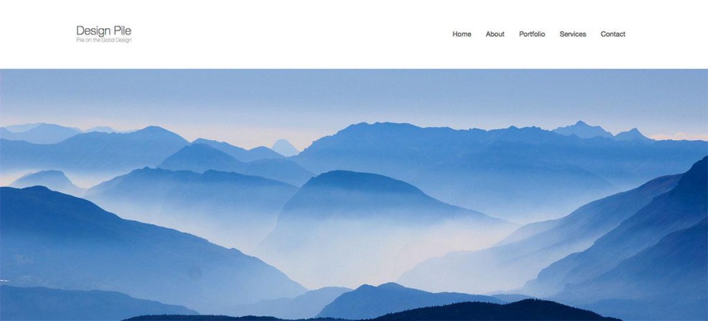 Homepage cover image