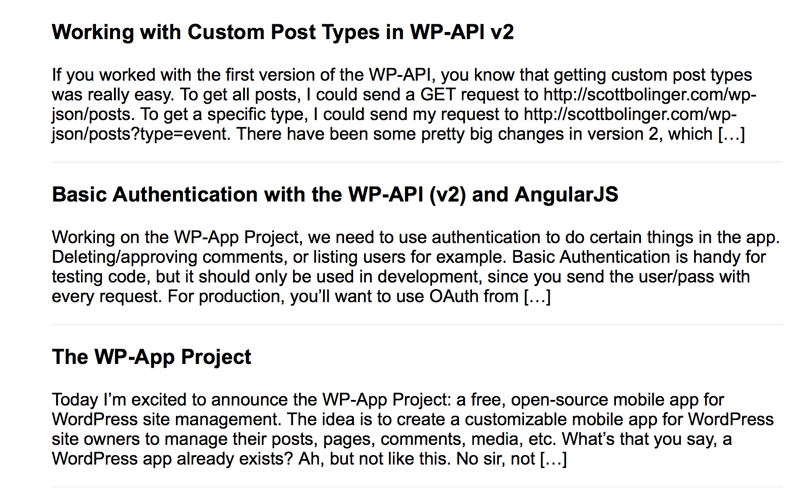 Working With Custom Post Types WP API v2