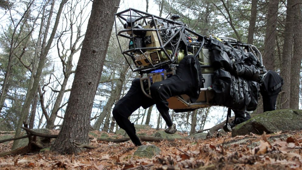 PHOTO: The LS3 is one of Boston Dynamics many robots. 