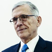Tom Wheeler, chairman of the Federal Communications Commission, during a visit of Consumer Reports headquarters in Yonkers.