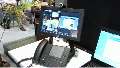 At Enterprise Connect, Aastra announced a video phone that does 720p HD videoconferencing as well as HD audio. But what's most interesting about the phone is that runs of a Linux platform that can serve 3rd-party developed applications to the phone.